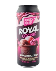 Funky Fluid Royal Cookie Neapolitan Ice Cream 