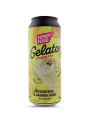 Gelato Yellow Kiwi i banana shake
