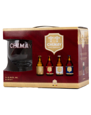 Chimay zestaw 4x330 ml +szklanka