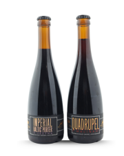 Zestaw Porter i Quadrupel - Leżakowane- colab. Nowomiejski